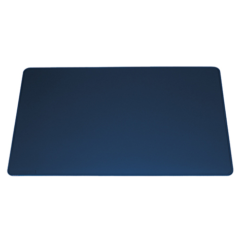 Коврик для письма DURABLE 7103-07, 52х65см c декоративным желобком, темно-синий