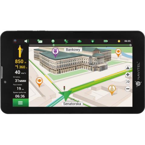 Навигатор GPS NAVITEL T700 3G 7" 1024x600 16384 microSDHC Bluetooth черный