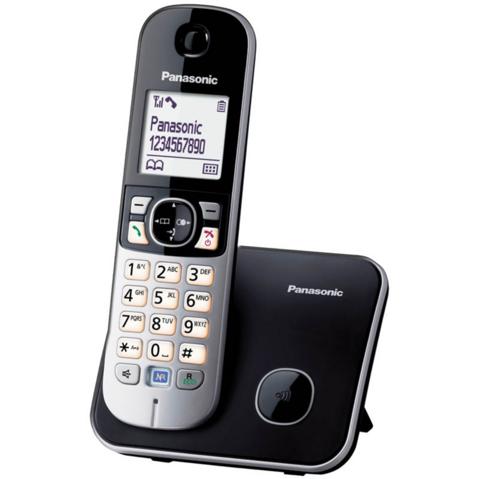 Радиотелефон DECT Panasonic KX-TG6811RUB, черный