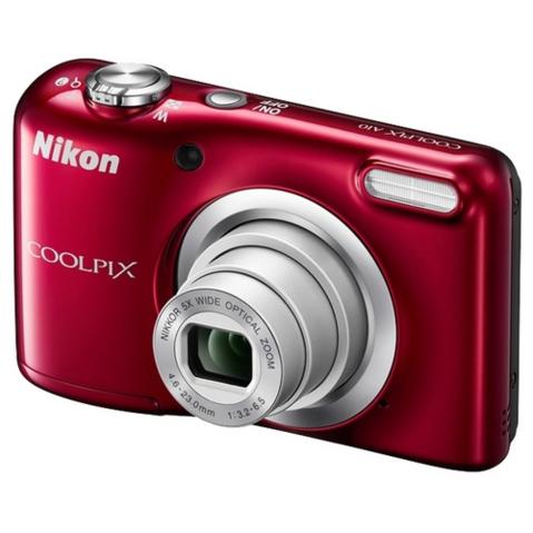 Цифровой фотоаппарат NIKON CoolPix A10, красный
