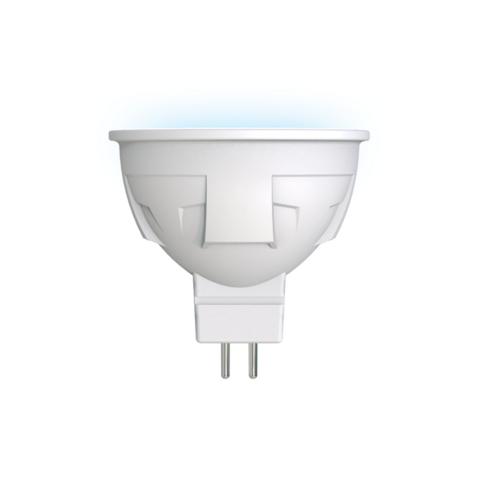 Лампа светодиодная UNIEL Яркая,  6Вт, цоколь GU5.3, матовая, белый свет 4000K, 30000ч