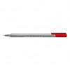 Ручка капиллярная STAEDTLER Triplus 334-2, 0.3мм, трехгранный корпус, красная